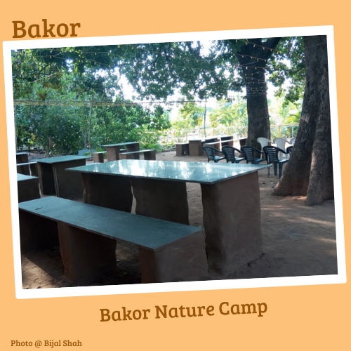 Bakor Nature Camp Lunch Area
